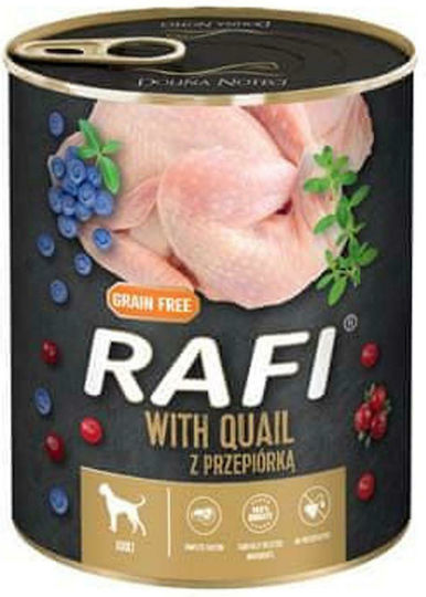 Dolina Noteci Rafi Wet Food Dogs in Cans with Meat Grain-Free & Gluten-Free 800gr
