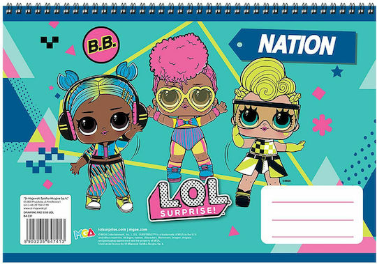 L.O.L. Surprise! Drawing Pad LOL 1pcs