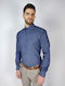 Milano Buena Long-sleeved Shirt Navy Blue