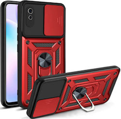Bodycell Armor Slide Back Cover Πλαστικό Κόκκιν...
