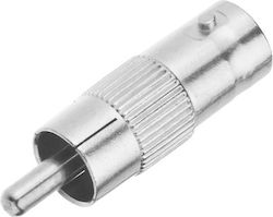 BNC F - RCA M Βύσμα BNC / RCA 10τμχ