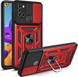 Bodycell Armor Slide Back Cover Plastic Roșu (G...