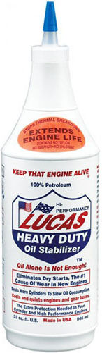 Lucas Oil Heavy Duty Oil Stabilizer Πρόσθετο Βελτιωτικό Λαδιού Αυτοκινήτου 946ml