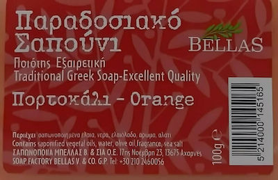 Bellas Orange Soap 100gr