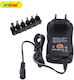 Andowl Q-CD16P Adjustable Universal Power Adapter 3 Until 9V 45W with 6 Plug