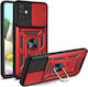 Bodycell Armor Slide Back Cover Πλαστικό Κόκκιν...