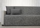 Cotone Flora Ριχτάρι Διθέσιου Καναπέ Chenille 170x240εκ. Γκρί 140240