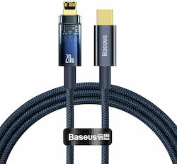 Baseus Explorer Braided la Cablu Lightning 20W ...