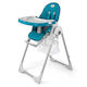 Milly Mally Bueno Foldable Baby Highchair 2 in 1 with Adjustable Height Ocean