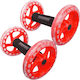 Power System 4065 pow063 Roți pentru Abdomen 2pcs Roșu