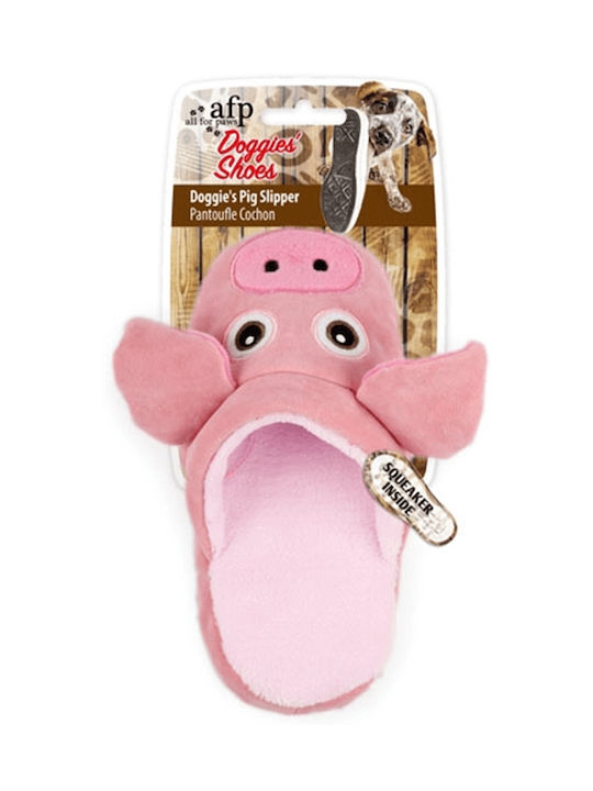 All For Paws Doggie S Pig Slipper Плюшена Игра за Кученце 21.8εκ. Розов 1бр