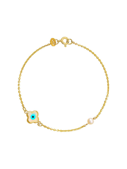 Bracelet Gold K14 IPB-20452