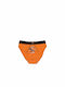 Looney Tunes Men's Slip Orange with Patterns