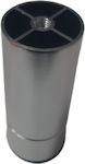 JGS S.A. CH0919 Metallic Cylindrical Nickel Foot Height 10cm