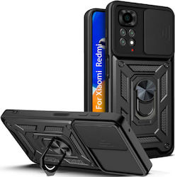 Bodycell Armor Slide Back Cover Πλαστικό Μαύρο ...