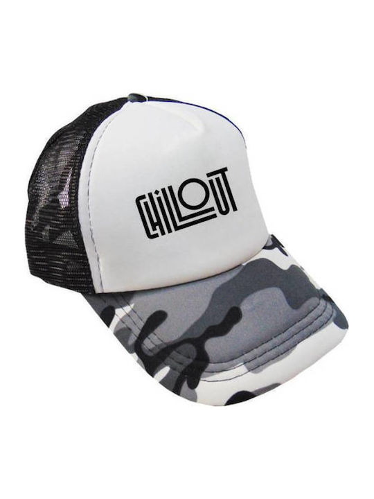 Jockey cu plasă Gri Camuflaj