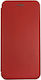 MyMobi Elegance Book Synthetic Leather Red (Xia...