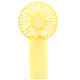 Andowl Q-FS2201 USB Rechargeable 500mAh Mini Portable USB Two Speed Fan Yellow