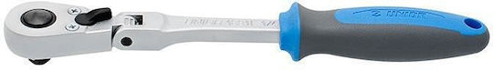 Unior Ratschen Einstellbar 40 Zähne mit Vierkant 1/4"