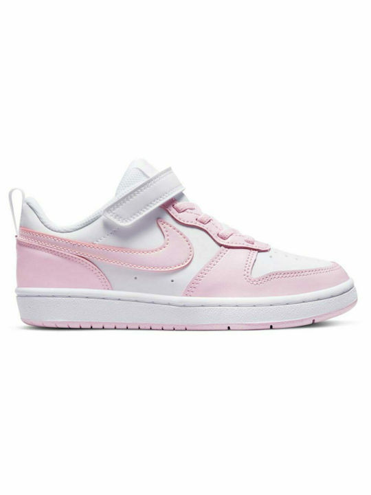 Nike Αθλητικά Παιδικά Παπούτσια Court Borough Low 2 White / Pink Foam