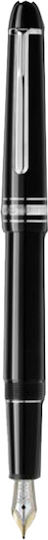 MontBlanc Meisterstuck Black Fountain Pen Med Πένα Γραφής Μαύρη