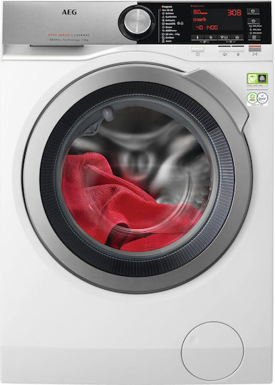 AEG L8FNC68S Waschmaschine 8kg mit Dampftechnologie 1600 Umdrehungen 914550844