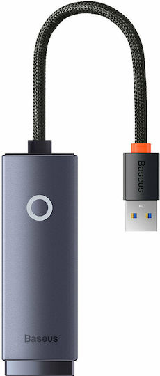 Baseus Lite Series Αντάπτορας Δικτύου USB με Ενσύρματη Σύνδεση Gigabit Ethernet