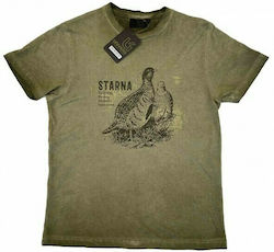 Univers Woodcock T-shirt in Khaki color