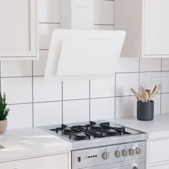 vidaXL Chimney Vent Hood 60cm White