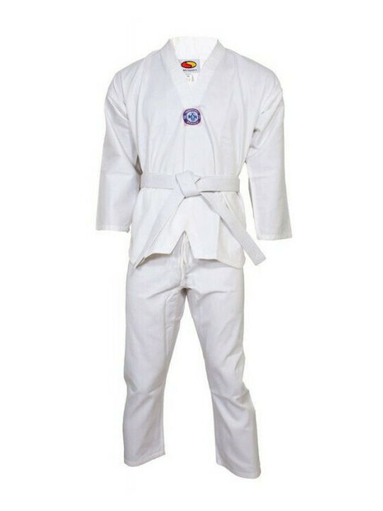 SMJ Sport Στολή Taekwondo Ανδρική Λευκή
