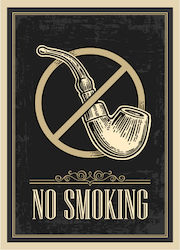 Sign "NO SMOKING" 2 - 25X18