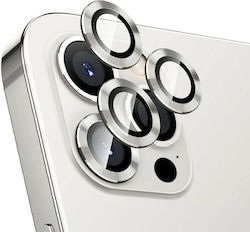 3in1 Lens Frame Προστασία Κάμερας Tempered Glass Silver για το iPhone 13 Pro 3in1 Lens Frame Προστασία Κάμερας Tempered Glass Silver για το iPhone 13 Pro