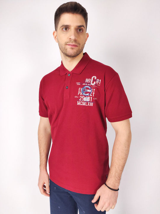 Polo Short Sleeve Blouse Red