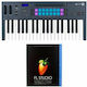 Novation Tastatura Midi FLkey Image-Line Fl Studio Signature Bundle cu 37 taste Negru