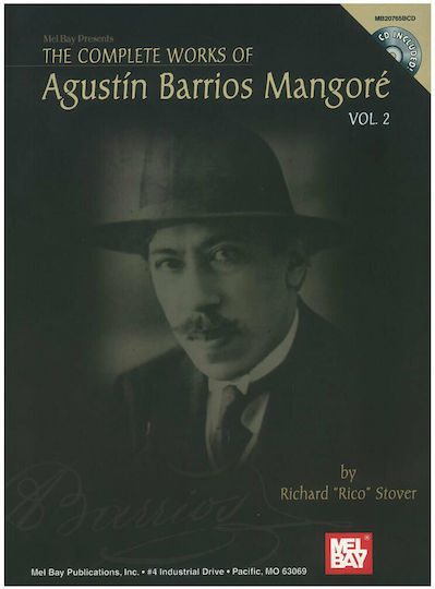 Melbay Barrios - The Complete Works Of Guitar Vol.1 + CD EXP.2386.0033