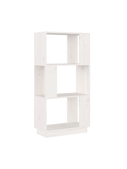 Bookcase White 51x25x101cm