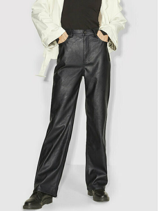 Damen Stoff Hose Schwarz