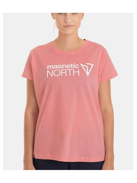 Magnetic North Women's Athletic T-shirt Strawbe...