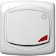 Ospel Buton De Scară Cu Ramă În Culoare Albă LP-5CS