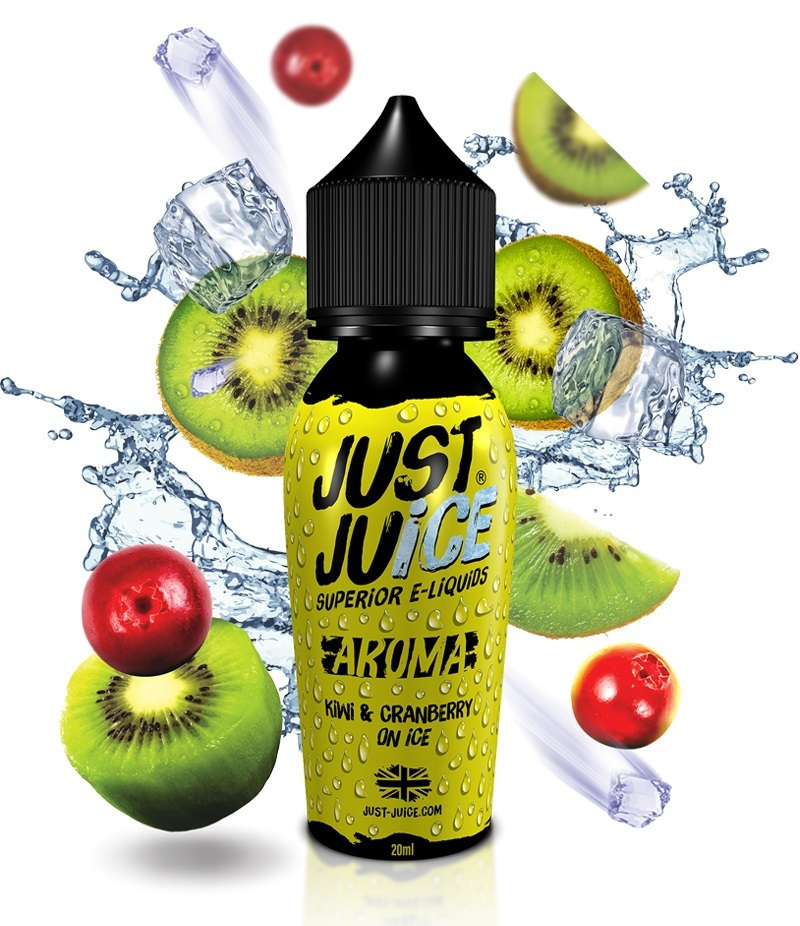 Just Juice Flavor Shot Kiwi Cranberry On Ice 20ml/60ml Skroutz.gr