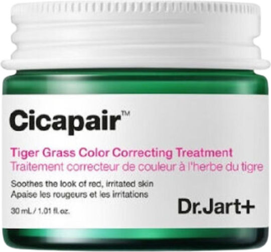 Dr. Jart+ Cicapair Tiger Grass Ενυδατική Κρέμα Προσώπου Ημέρας με SPF30 κατά της Ερυθρότητας με Νιασιναμίδη & Centella Asiatica 30ml