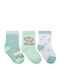 Kikka Boo Kids' Socks Knee-High Jungle King Turquoise 3 Pairs