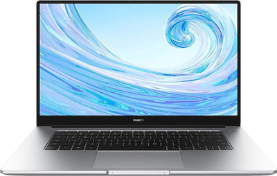 MateBook D15 15.6" IPS FHD (i3-1115G4/8GB/256GB SSD/W11 Home) Silver (US Keyboard)