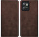 Sonique Vintage Wallet Δερματίνης Καφέ (Realme ...