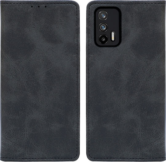 Sonique Vintage Wallet Δερματίνης Μαύρο (Realme GT 5G)