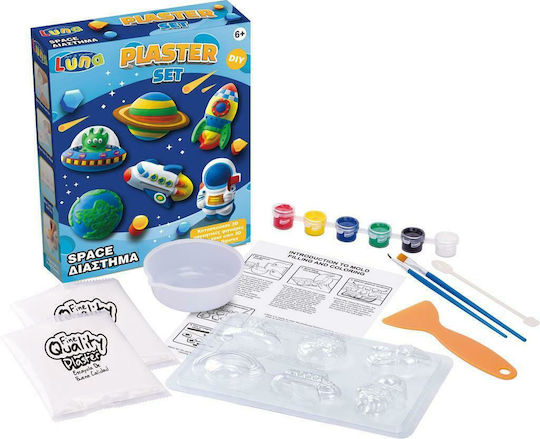 Luna Magnetic Construction Toy Plaster Space For Children 6+ Years