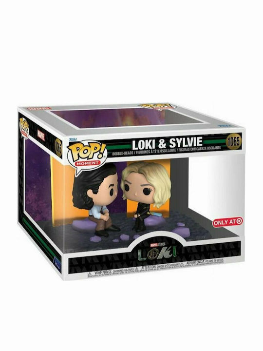 Funko Момент Marvel: Marvel - Loki & Sylvie 1065 Люлееща се глава Специално издание