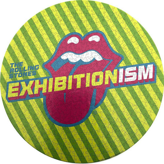 Rolling Stones - Exhibitionism Round Puzzle 2D 500pcs RSPUZZLE01