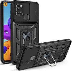 Bodycell Armor Slide Back Cover Plastic Negru (...