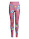 Adidas Kinder Leggings Lang Rosa